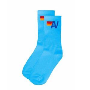 Aviator Nation LOGO SOCK - SKY L/XL